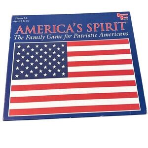 Americas Spirit The Family Game for Patriotic Americans University Games *read*